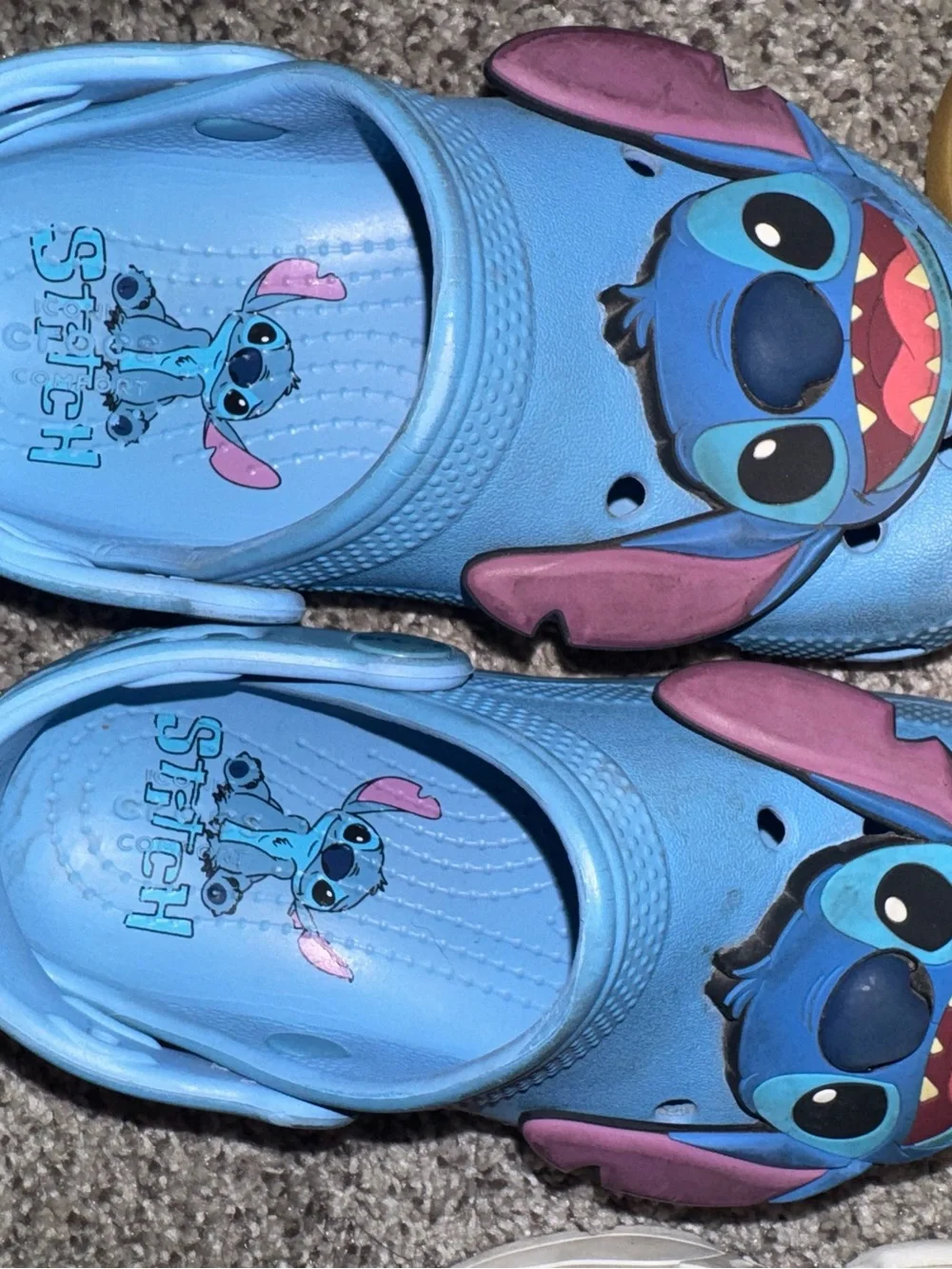 Disney Blue and Pink Stitch Kids Sandals